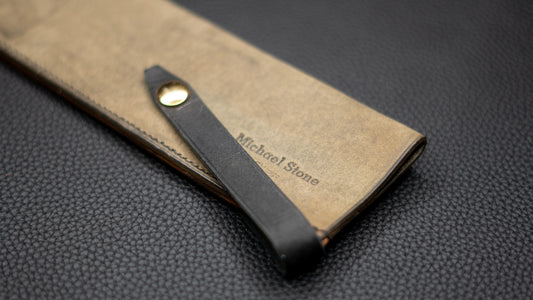 Marble Slab Nakiri knife sheath